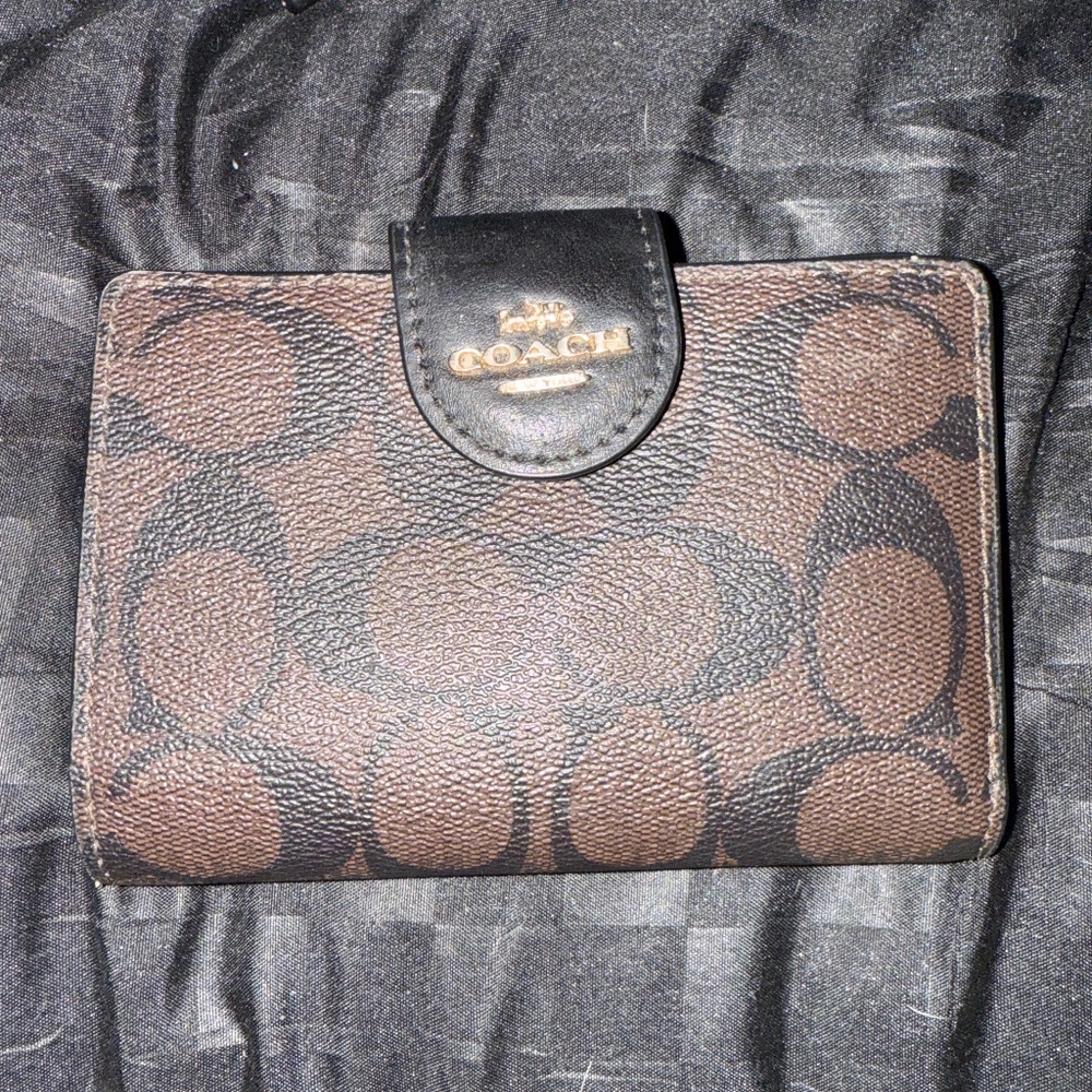 Coach mini wallet